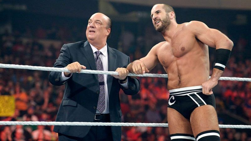 Cesaro and Paul Heyman
